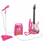 RocknRoll-gitar-mikrofonallvany-erosito-keszlet-Pink-BB4709-1