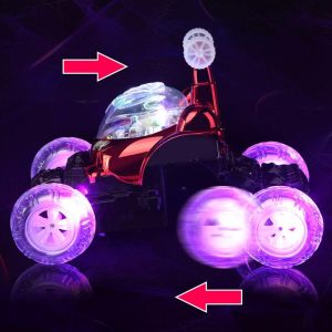 Stunt Dumper LED 1:24 Trükkös távirányítós autó (BBJ) - Image 4