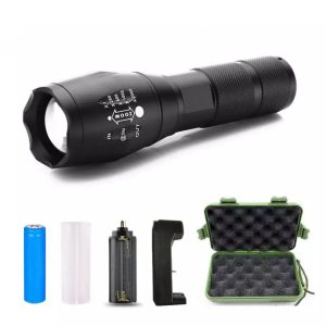 T6 strapabíró és vízálló akkus cree led zoom kézi lámpa - kerékpárra is rögzíthető (BBL) - Image 6