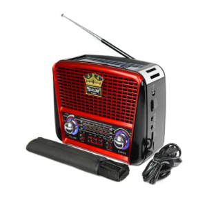 Napelemes Bluetooth hordozható multimédia lejátszó MP3 USB FM rádió RX-BT455S (BBD) - Image 10