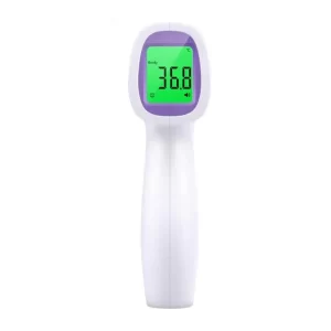 Érintés nélküli infrás, digitális lázmérő/hőmérő LCD kijelzővel - mérés 1mp (BBV) (BBL) - Image 11