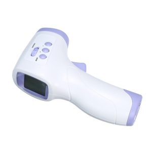 Érintés nélküli infrás, digitális lázmérő/hőmérő LCD kijelzővel - mérés 1mp (BBV) (BBL) - Image 6