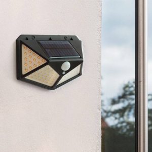 Mozgásérzékelős, 100 LED-es napelemes kültéri lámpa (CL-100) (BBL) - Image 7