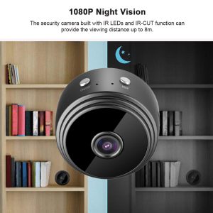 A9 Mini HD kamera, Wifi kapcsolattal - Applikáción nézhető élőkép / mágneses rögzítéssel (FX)(BBD) - Image 12