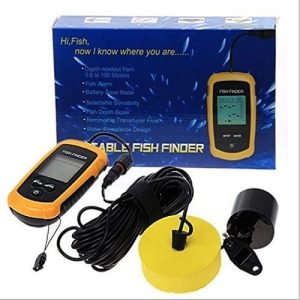 Fish Finder LCD kijelzős hordozható halradar - szonár érzékelővel, visszhangjelzővel (BBV) - Image 12