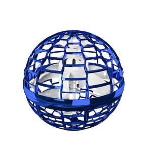Gyro Ball trükkös LED-es akkumulátoros lebegő labda, USB - 360°-ban forog (BBJ) - Image 4