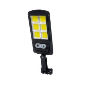Napelemes LED kültéri mozgásérzékelős fali lámpa távirányítóval BB120 (BBL) - Image 4