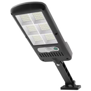 Napelemes LED kültéri mozgásérzékelős fali lámpa távirányítóval BB120 (BBL) - Image 5