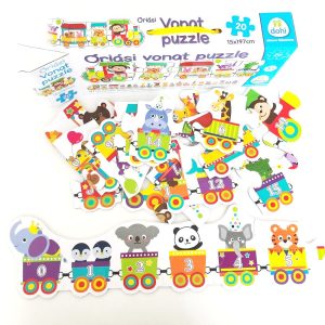 GIGA vonat puzzle - betűk és számok felfedezésére (BBJ) - Image 2