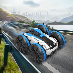 Kétéltű RC kaszkadőrautó OFF ROAD - vízben is irányítható, átfordul, körbe fordul  (BBJ) - Image 7
