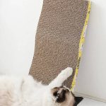 2in1 macskaágy és kaparó kartonból ajándék macskamentával (BB5671) (8)