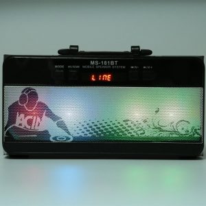MS-181BT Bluetooth hangszóró LED animációkkal (BBJH) - Image 4