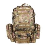 48,5L-es strapabíró, terepmintás katonai hátizsák sok zsebbel (BB8923) 11