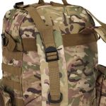 48,5L-es strapabíró, terepmintás katonai hátizsák sok zsebbel (BB8923) 15