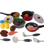 23 részes játék szakács készlet edényekkel és alapanyagokkal (BB16876) (1)