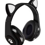 Cica füles vezeték nélküli fejhallgató – fekete (BB16868) (6)