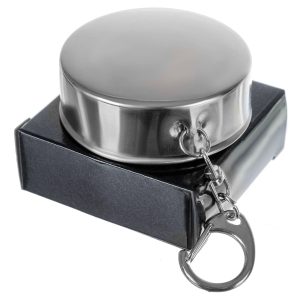 2in1 összecsukható, mini pohár és kulcstartó - max 80 ml (BBL) - Image 5