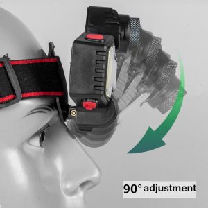 W685 multifunkciós LED fejlámpa beépített akkumulátorral - brutál fényerő (BBV) (BBL) - Image 3