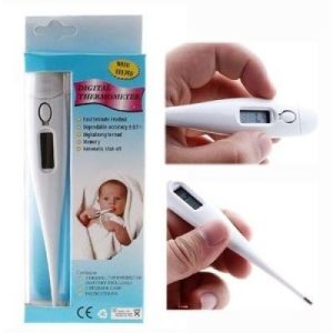 Digitális lázmérő rugalmas szárral és LCD kijelzővel gyermekeknek és felnőtteknek (BBL) - Image 3