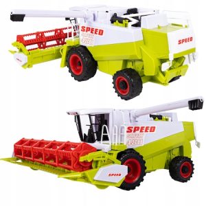 Giga méretű élethű játék kombájn, aratógép - zöld színben - 50 cm (BBMJ) (FX) - Image 9