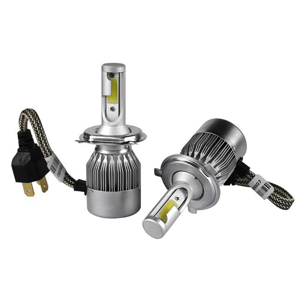 H4 C6 LED fényszóró szett 1 pár, 36W, 3800LM4