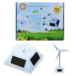 Napelemes mini szélmalom – oktató eszköz és digitális mérleg