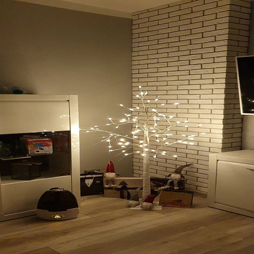 Karácsonyi dekor fa LED világíttással kül- és beltérre – 90 cm (BB-11315) (9)