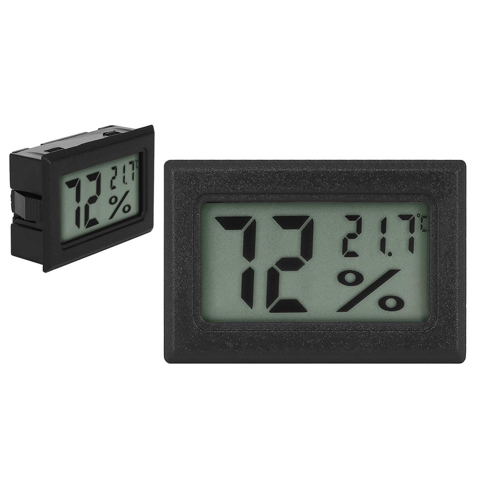 2 az 1-ben digitális LCD kijelzős páratartalom-, és hőmérő (BB-9310) (6)