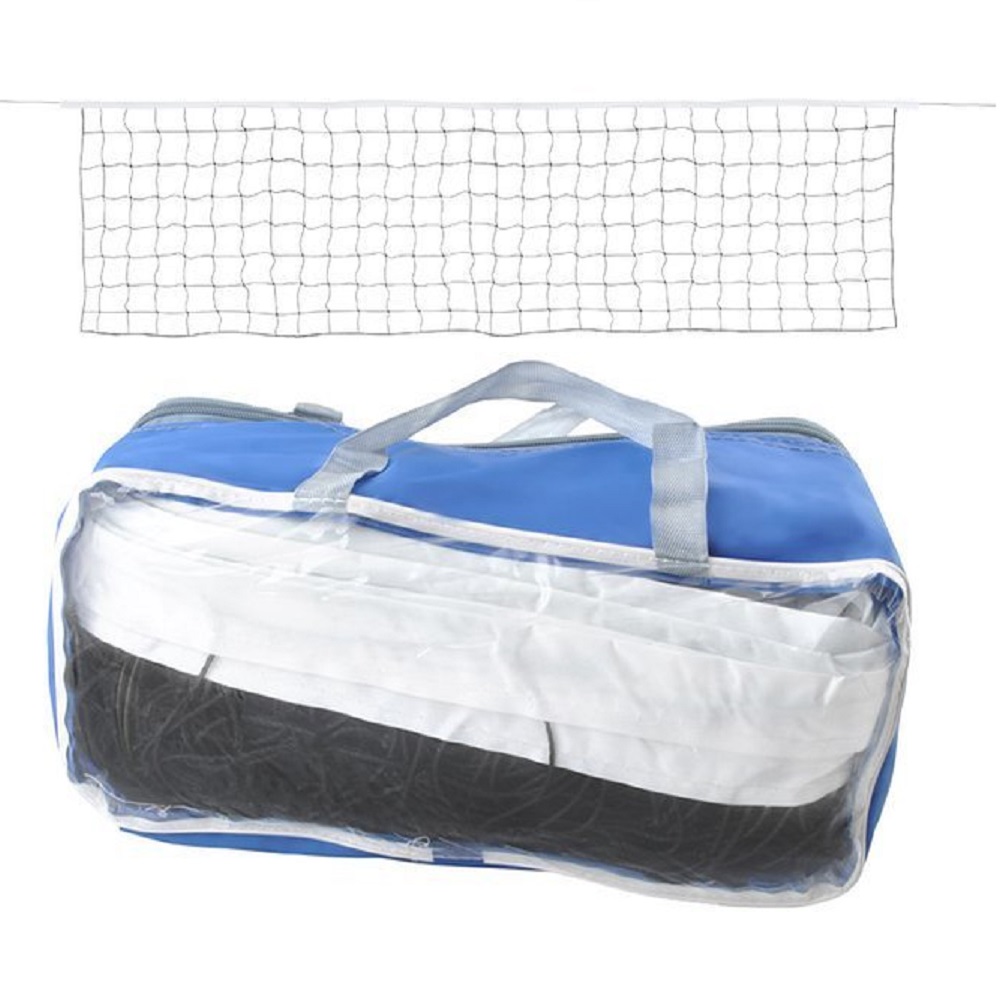 Röplabdatollaslabda háló – praktikus cipzáros táskával – 950 x 100 cm, fekete (BB-2851) (10)