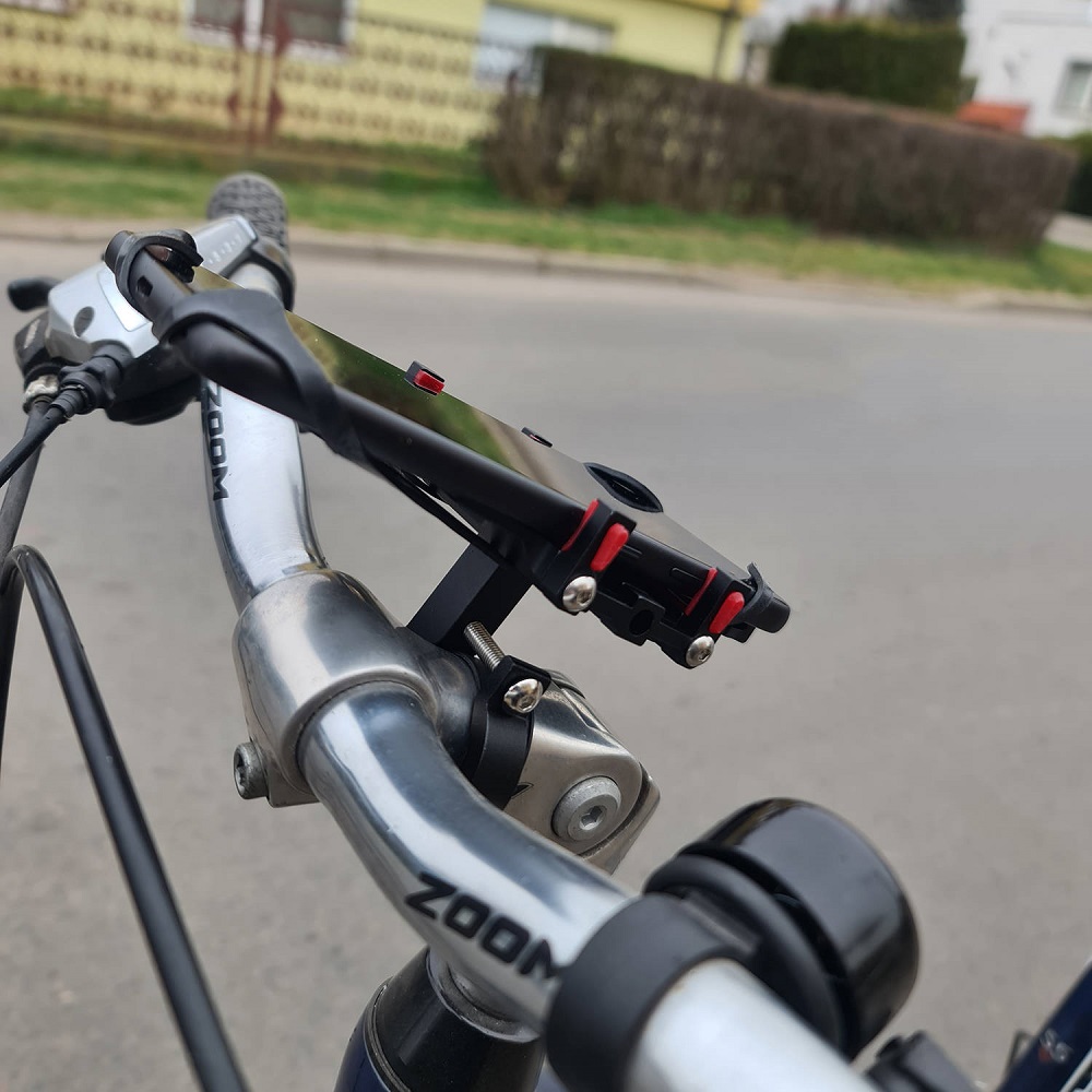 Univerzális 2 az 1-ben GPStelefon tartó kerékpárra – állítható-, és csúszásvédővel ellátva (BB-18313) (10)