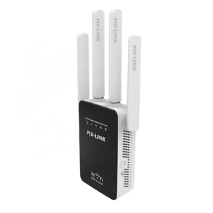 Pix-Link vezeték nélküli hálózati jelismétlő - WiFi router WPA-PSK / WPA2-PSK titkosítási biztonsággal (BBV) - Image 7