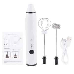 BW-36 elektromos kézi tejhabosító és mini habverő cserélhető fejekkel (BBJH) - Image 7