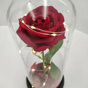 Rose of Love – LED-es örök rózsa - dekor lámpa díszdobozban (BBJ) - Image 7