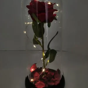 Rose of Love – LED-es örök rózsa - dekor lámpa díszdobozban (BBJ) - Image 5