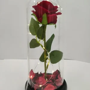 Rose of Love – LED-es örök rózsa - dekor lámpa díszdobozban (BBJ) - Image 4