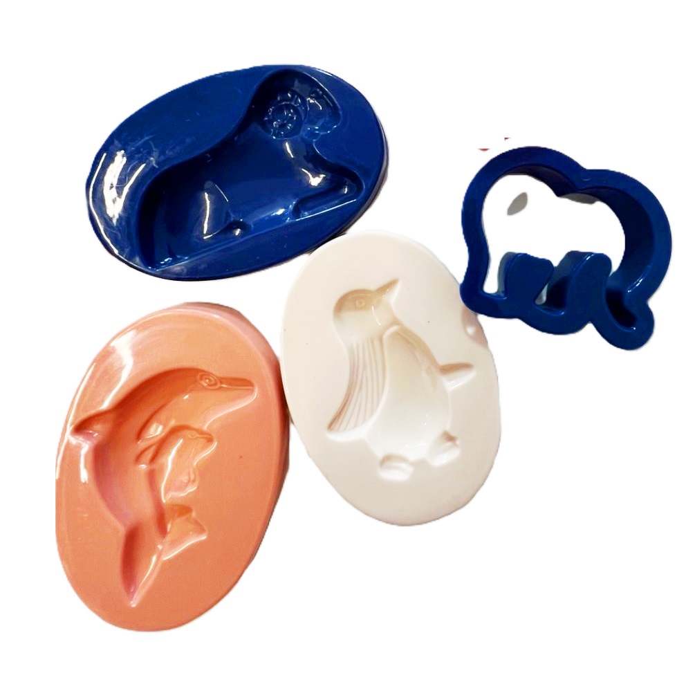 Gyurma gofri készítő játék – színes gyurmákkal és formákkal kiegészítő készlet 3