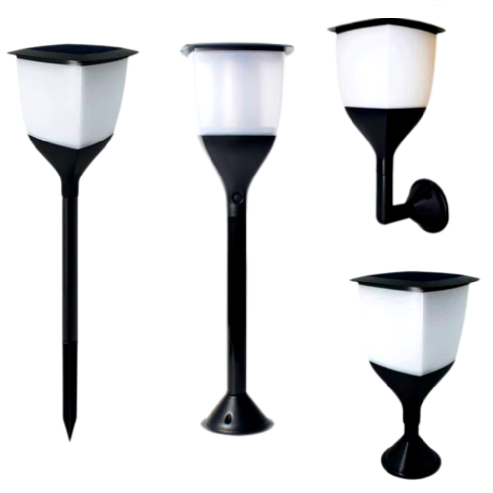 Napelemes RGB LED kerti lámpa 3 az 3