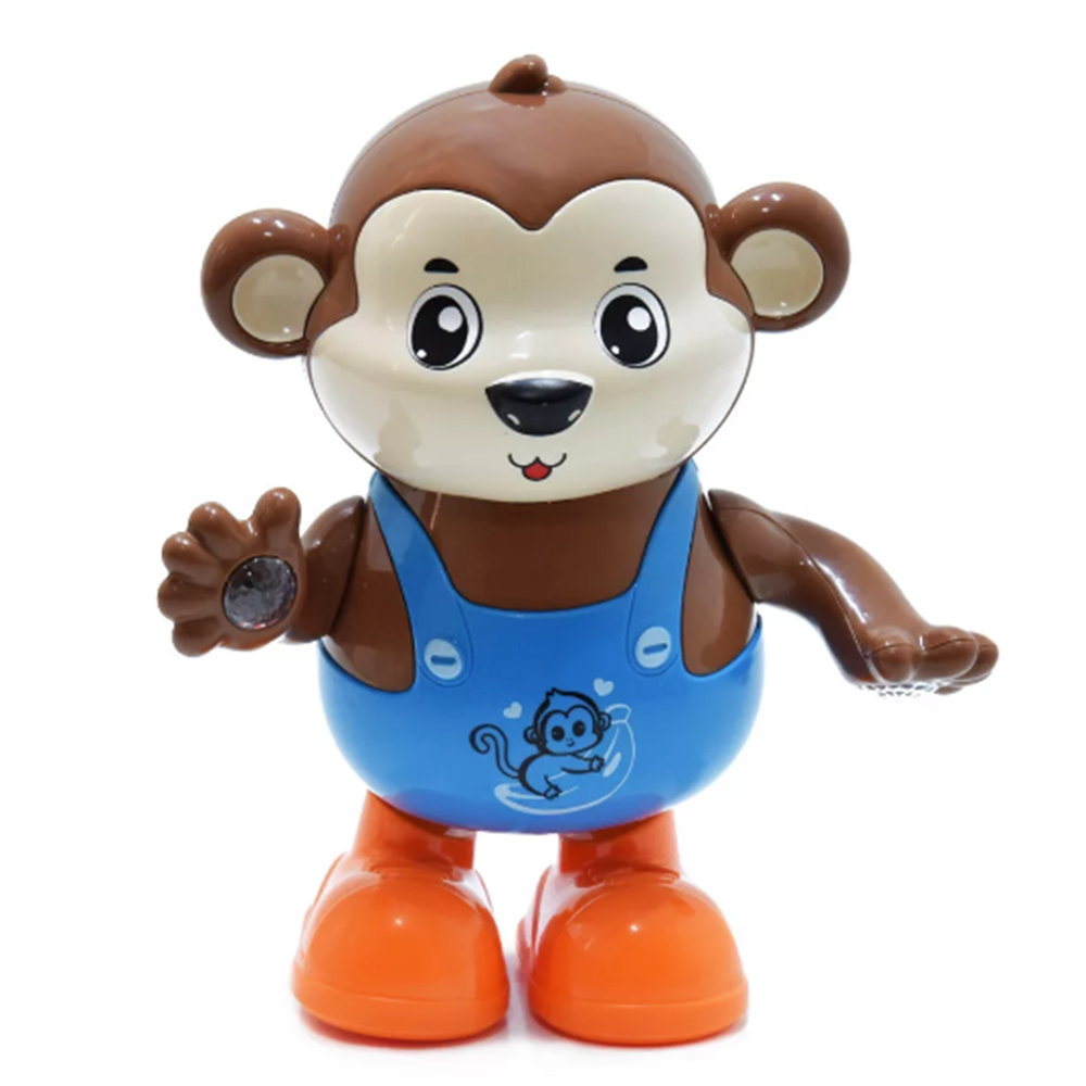 Interaktív szórakoztató éneklő, világító és táncoló majmocska gyerekeknek 1