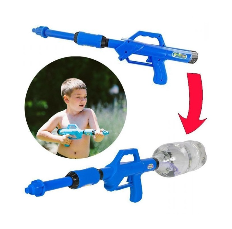 Környezetbarát PET palackokhoz tervezett vízipisztoly 2 másolata