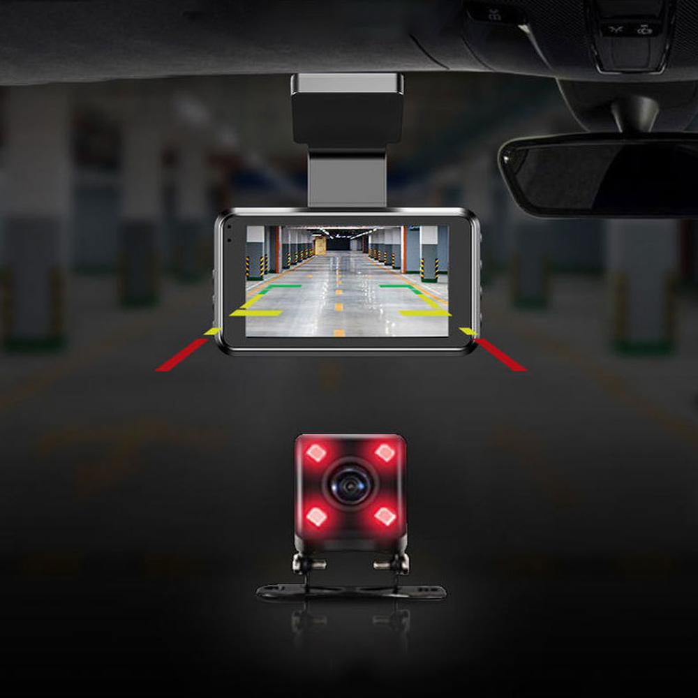 4 hüvelykes 1080P DVR menetrögzítő 150 fokos széles látószögű autós kamera éjszakai funkcióval (BBD) 6