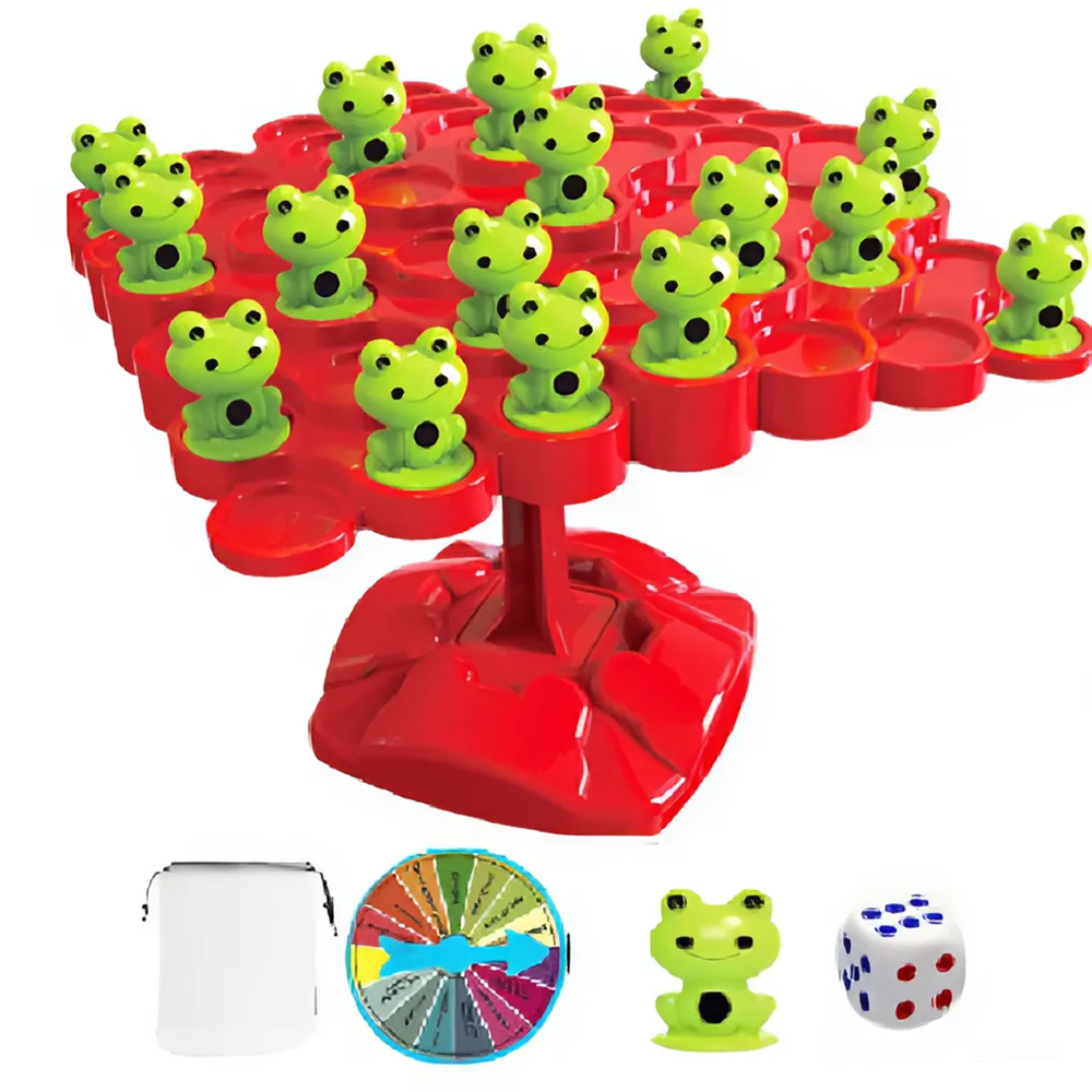 Leveli békák koncentrációt fejlesztő egyensúlyozó ügysségi játék 8