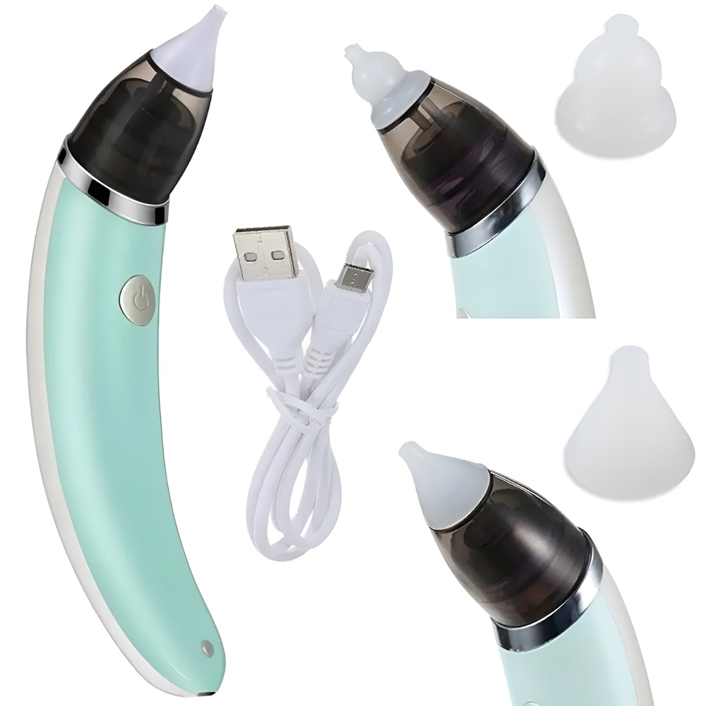 Állítható szívóerővel és szűrővel ellátott elektromos orrszívó készülék kisgyermekeknek 4