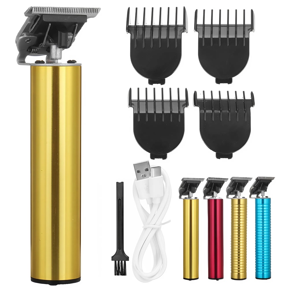USB újratölthető elektromos hajvágó – 1500mA teljesítményű professzionális hajvágógép, 4 cserélhető fejjel WA-T780