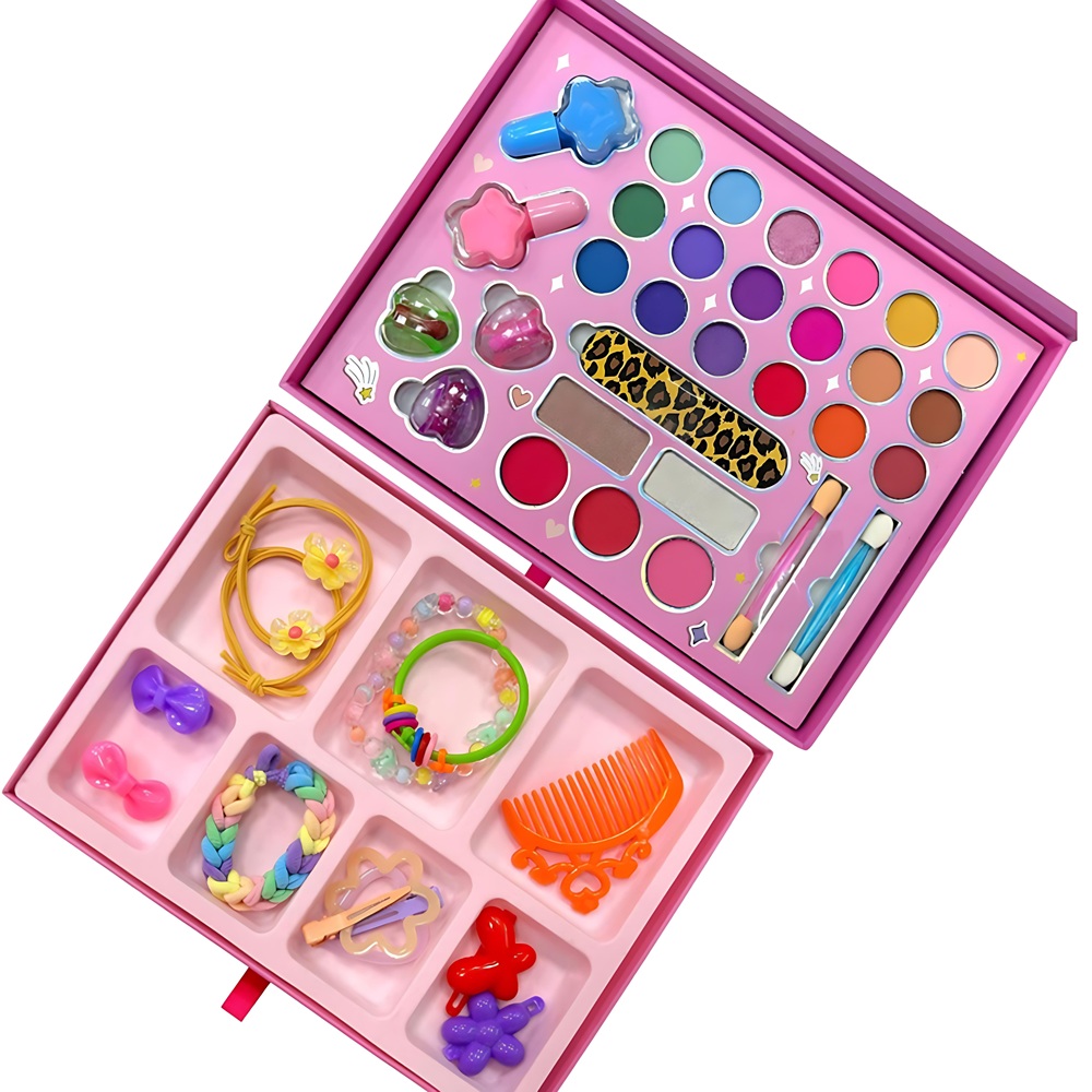 Gyerek_sminkkészlet_tok_tükörrel_és_fiókokkal_mosható_kozmetikai_szett_gyerekeknek1