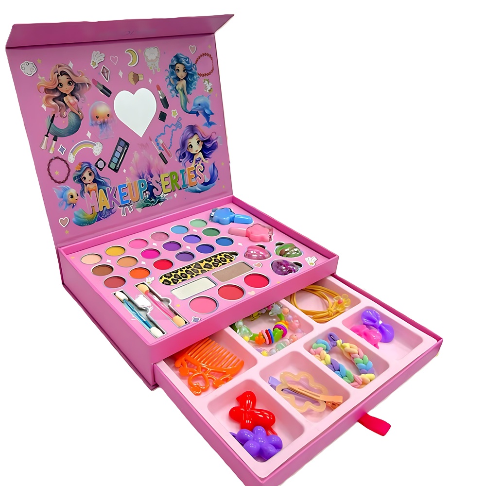 Gyerek_sminkkészlet_tok_tükörrel_és_fiókokkal_mosható_kozmetikai_szett_gyerekeknek2