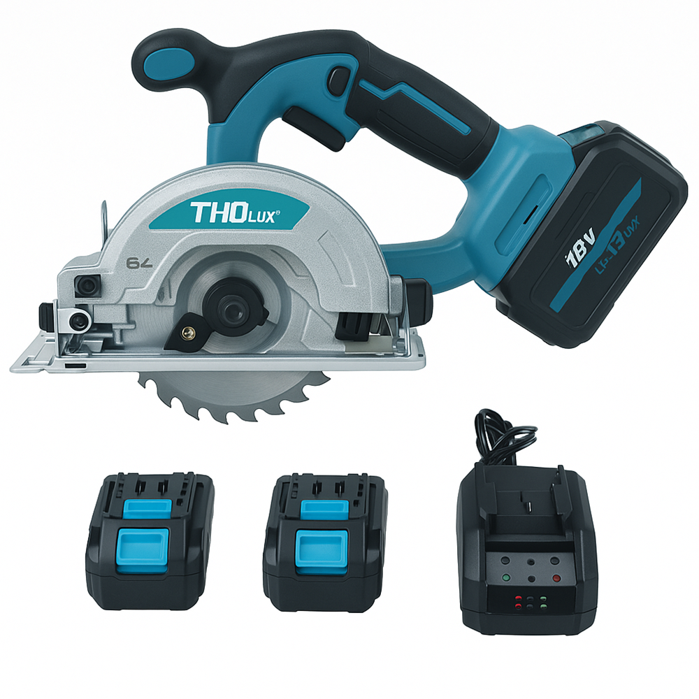 THOLux_akkumulátoros_körfűrész_készlet_48V_erőteljes_vezeték_nélküli_faipari_szerszám_M_80893