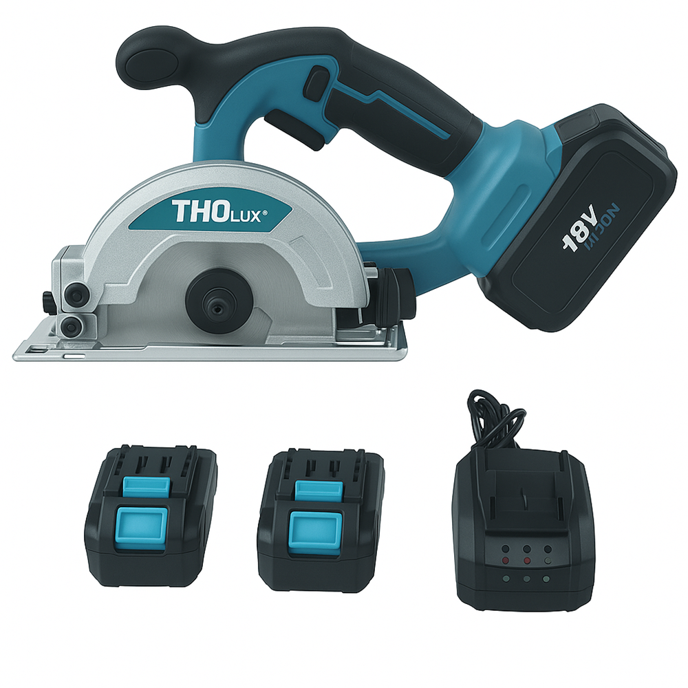 THOLux_akkumulátoros_körfűrész_készlet_48V_erőteljes_vezeték_nélküli_faipari_szerszám_M_80894