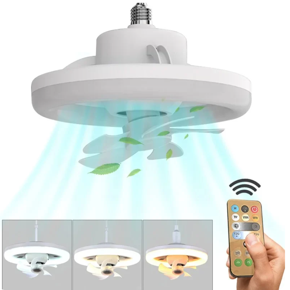 LED_mennyezeti_ventilátor_26_cm,_E27_foglalat,_távirányítóval,_3_sebesség_fokozattal,_360°_os_forgás_48W2