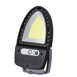 Napelemes mozgásérzékelős LED lámpa kültérre – energiatakarékos, fali rögzítésű reflektor udvarra és bejárathoz YX608A (BBL) - Image 6