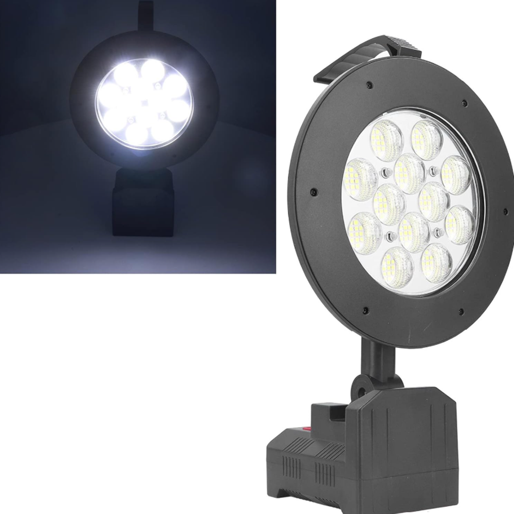 Hordozható, ultra erős, vízálló, hordozható kézilámpa 192 LED- állítható világítású keresőlámpa W872A8